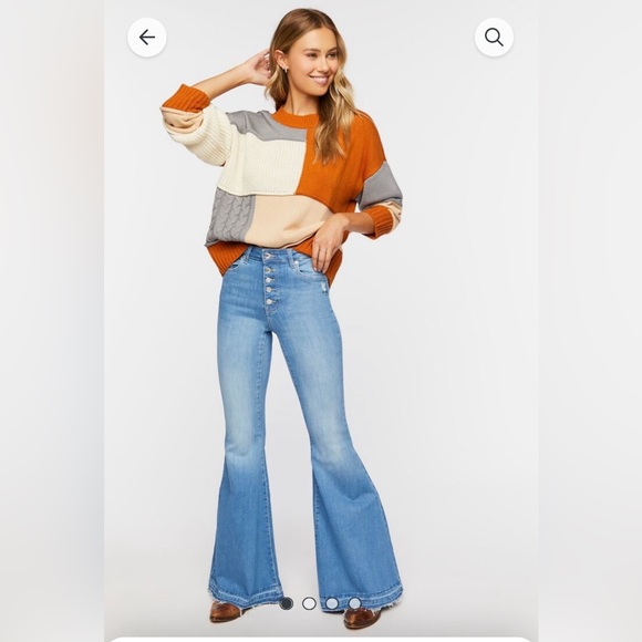 High rise flare Jeans - Picture 1 of 3